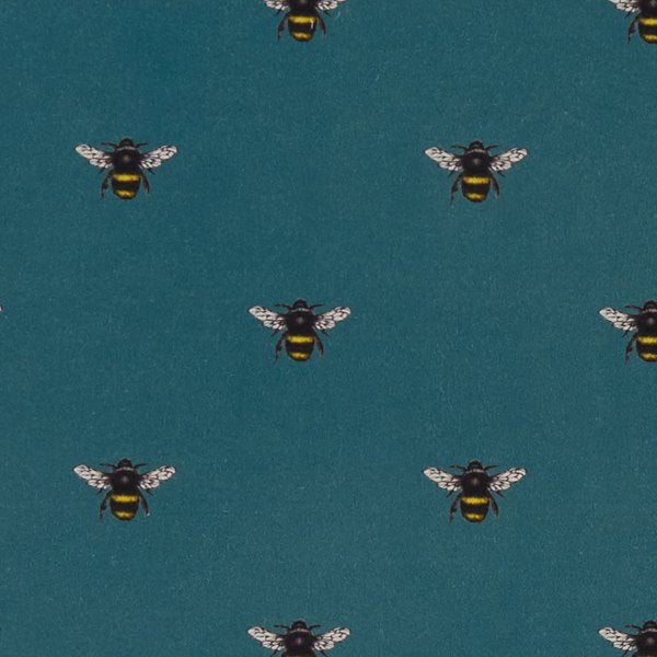 Abeja Teal Curtains