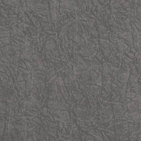 Abelia Smoke Crushed Velvet Roman Blind